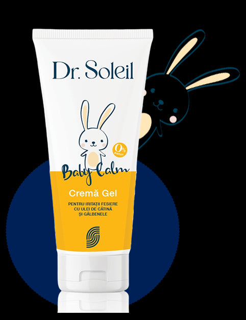 Baby Calm Dr. Soleil, gel pentru iritații fesiere bebeluși 100 ml