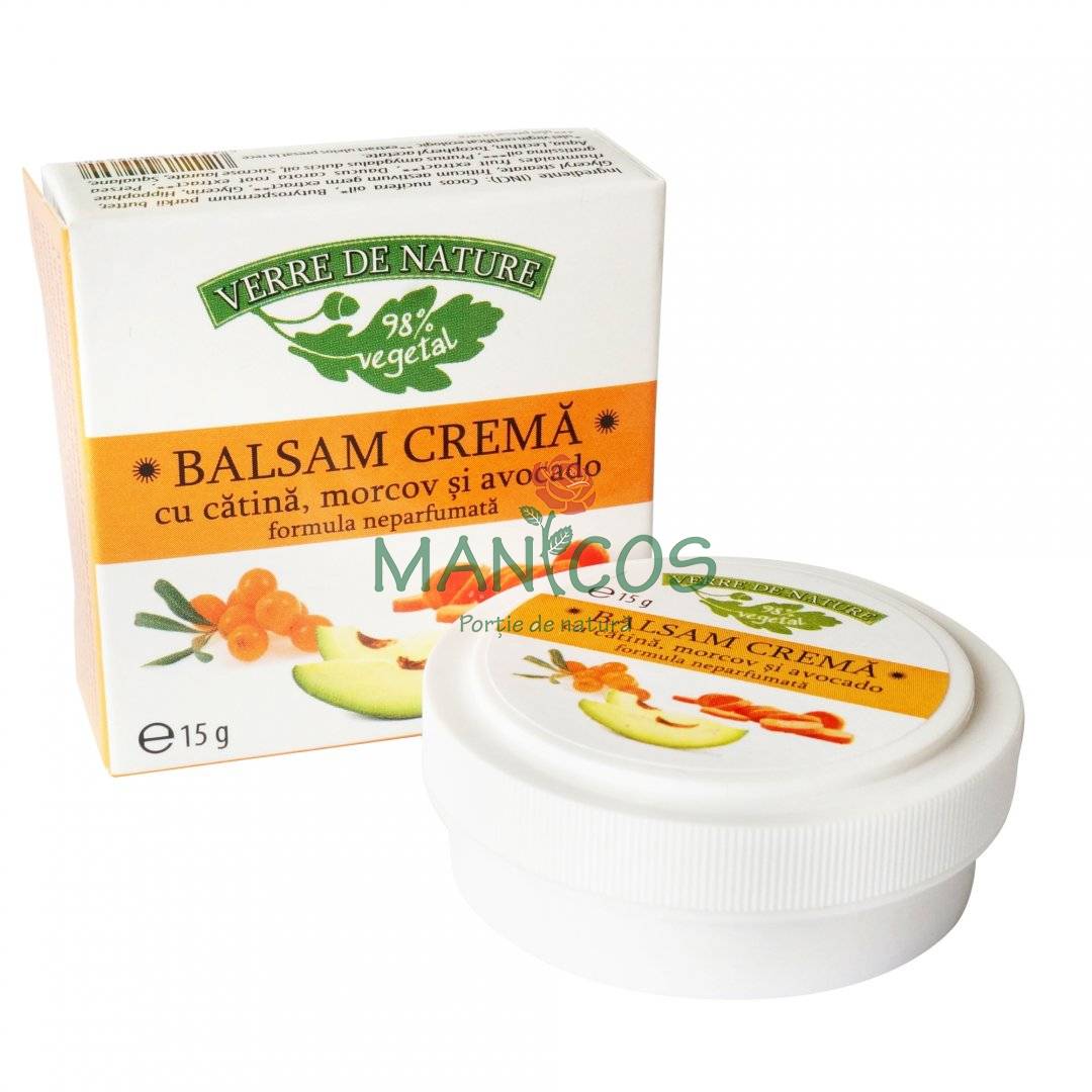 Balsam crema cu catina, morcov si avocado 15 g