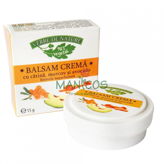 Balsam crema cu catina, morcov si avocado 15 g