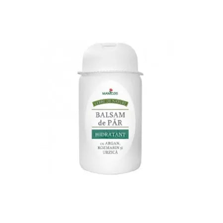 Balsam de par hidratant cu argan, rozmarin si urzica, 300 ml, Manicos