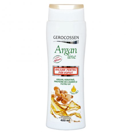 Balsam pentru par vopsit Argan Line 400 ml