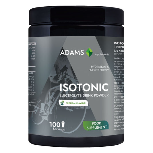 Bautura izotonica cu electroliti (tropical), 400g, Adams Supplements