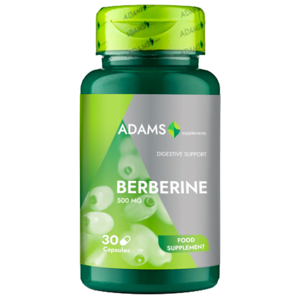 Berberina 500mg, 30cps, Adams Supplements