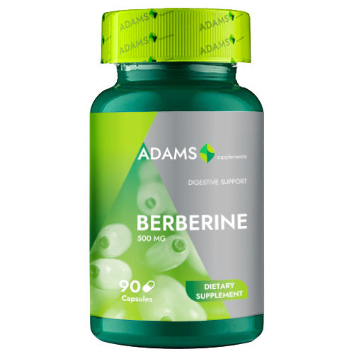 Berberina 500mg, 90cps, Adams Supplements