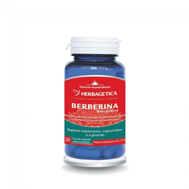 Berberina Bio Activa Herbagetica 30 Capsule