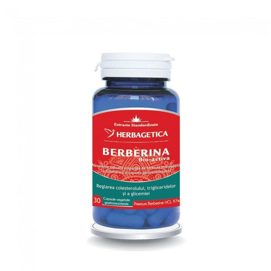 Berberina Bio Activa Herbagetica 30 Capsule