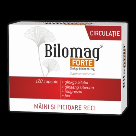 Bilomag forte Circulatie, 120 capsule, Zdrovit