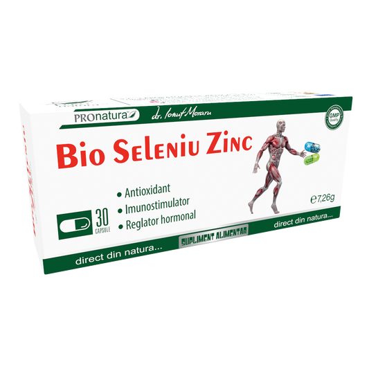 Bio Seleniu Zinc 30cps blister
