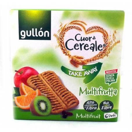 Biscuiti cu fructe take away, 144g - Gullon