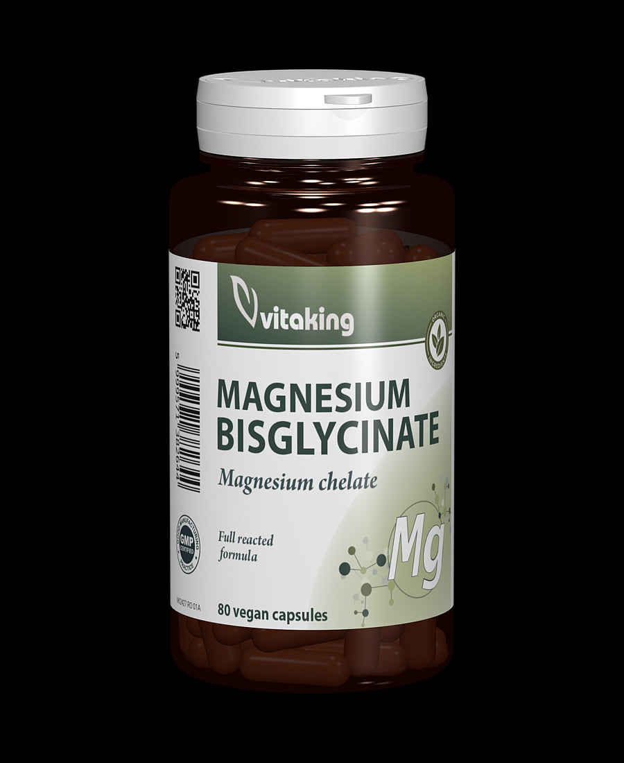 Bisglicinat de Magneziu - 80 capsule