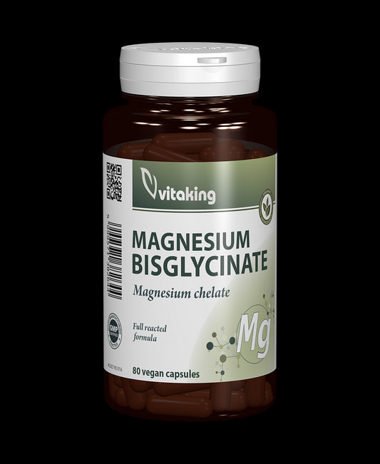 Bisglicinat de Magneziu - 80 capsule