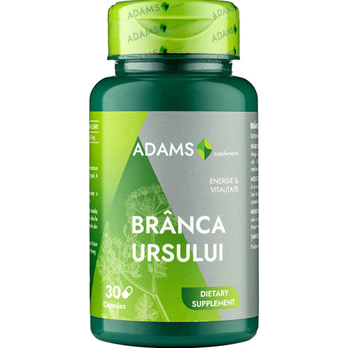 Branca Ursului 400mg, 30cps, Adams Supplements