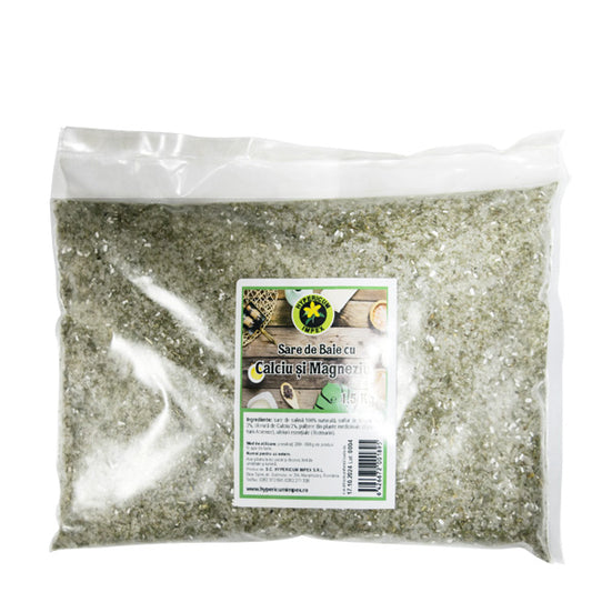 Sare de baie Calciu si Magneziu 1,5Kg