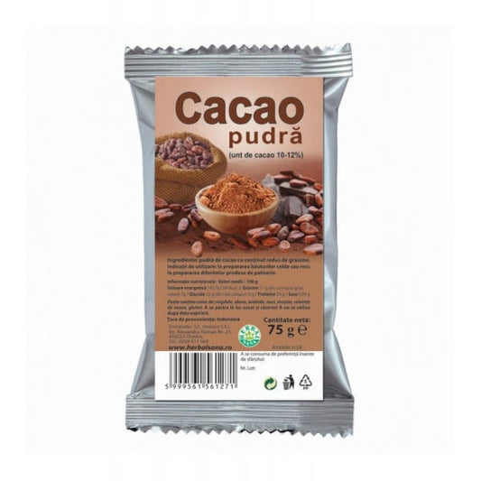 Cacao pudra - 75 g, Herbal Sana