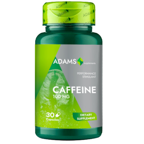 Caffeina 100mg 30cps, Adams Supplements
