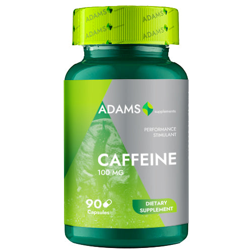 Caffeina 100mg 90cps, Adams Supplements