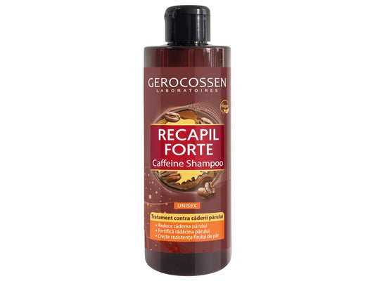 Sampon tratament contra caderii parului unisex cu cafeina Recapil Forte,400 ml