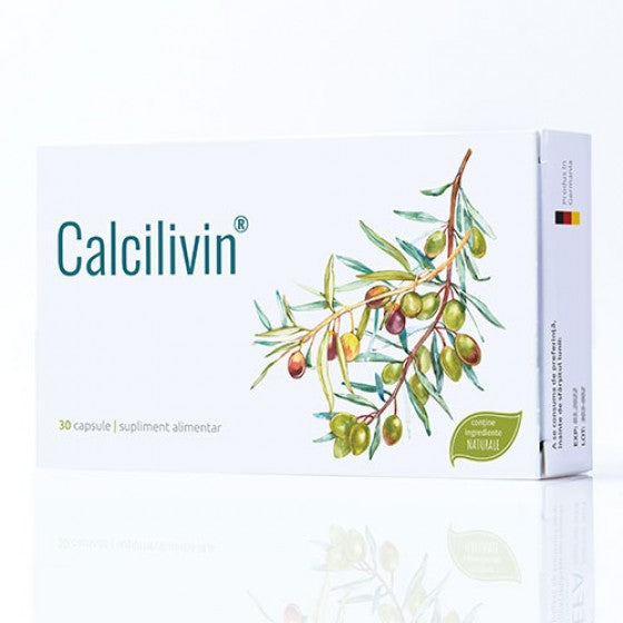 Calcilivin - calciu, vitamina D3 și oleuropeină pentru oase sănătoase