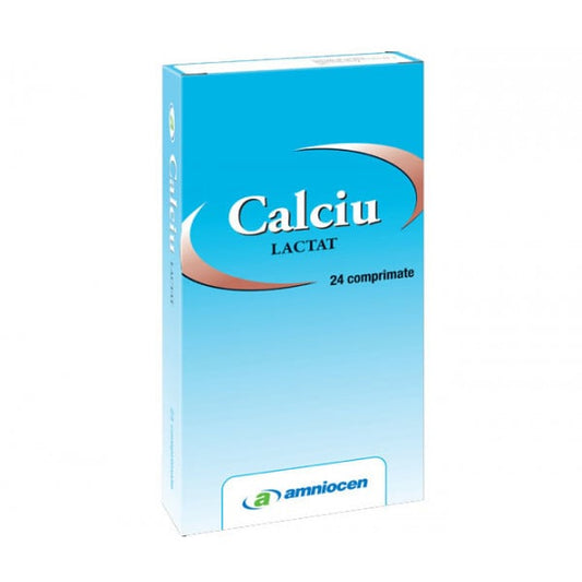 CALCIU LACTAT 24CPR