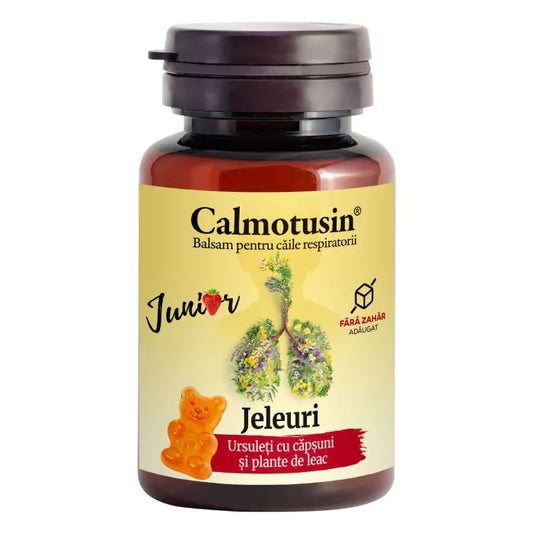 Calmotusin Junior cu căpșuni, jeleuri