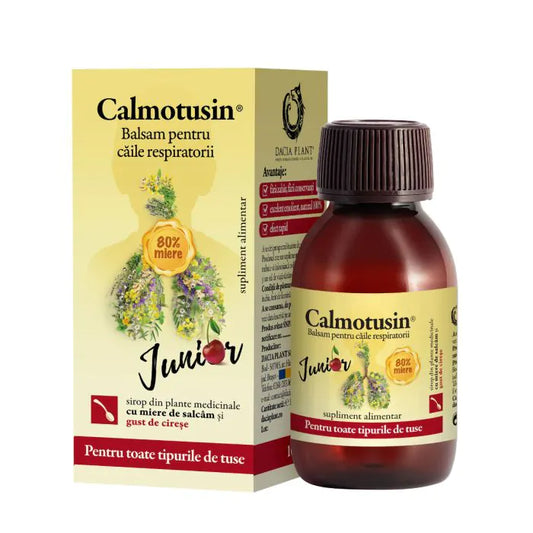 Calmotusin junior sirop cu gust de cirese