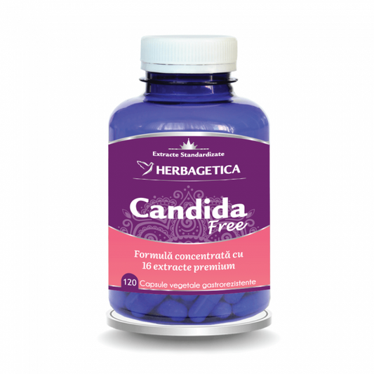 Candida Free Herbagetica 120 Capsule