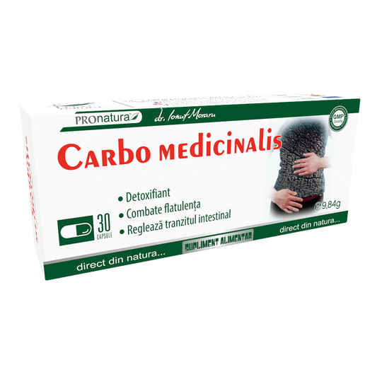 Carbo medicinalis 30cps