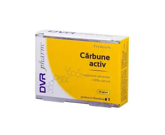 Cărbune Activ 20 capsule, DVR Pharm