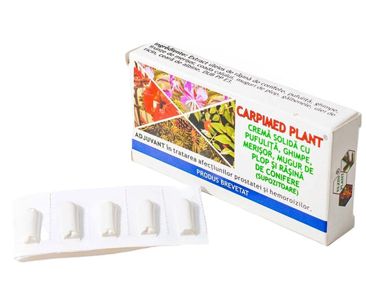 Carpimed Plant – Crema tratarea afectiunilor prostatei si hemoroizilor