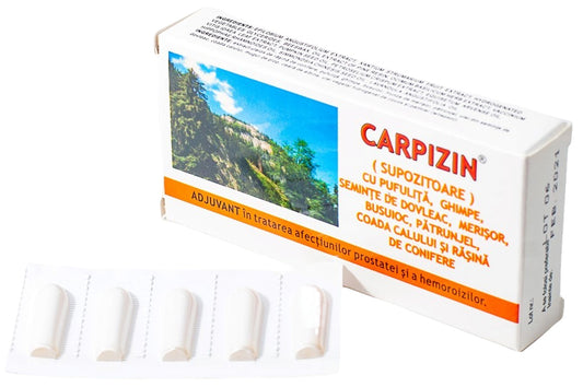 Comag – Supozitoare adjuvant in tratarea afectiunilor prostatei si a hemoroizilor