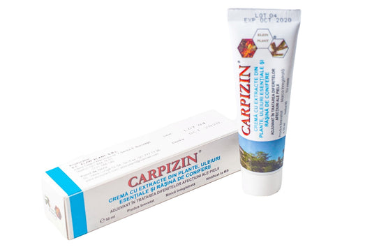 CARPIZIN – Crema tratarea afecțiuni cutanate și pentru reconfortarea organismului