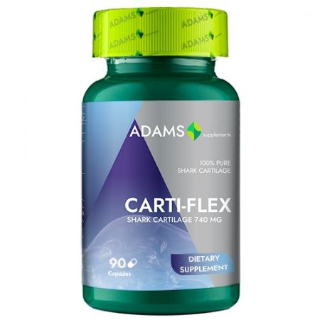 Carti-Flex 740mg, 90 cps – Cartilaj de Rechin, Adams