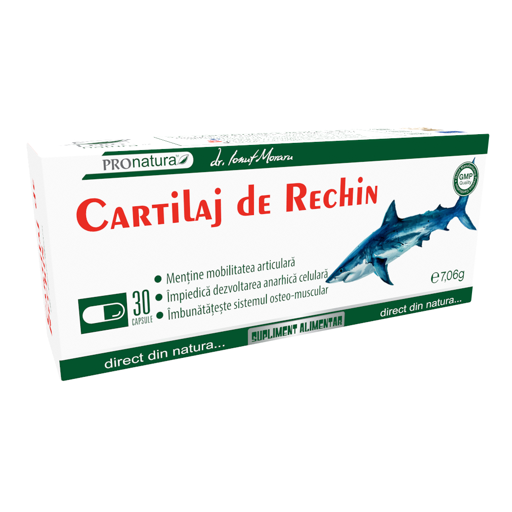 Cartilaj de rechin 30cps blister