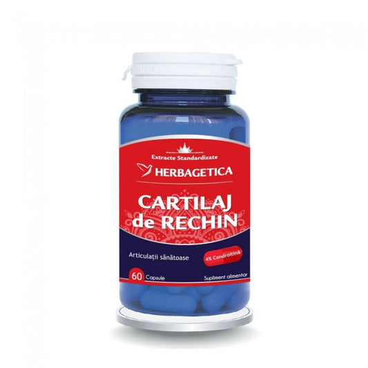 Cartilaj de Rechin Herbagetica 60 capsule