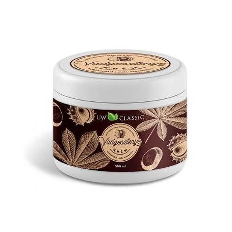 Crema de castane cu extract de frunze struguri rosii, 500ml, Herbal Sana