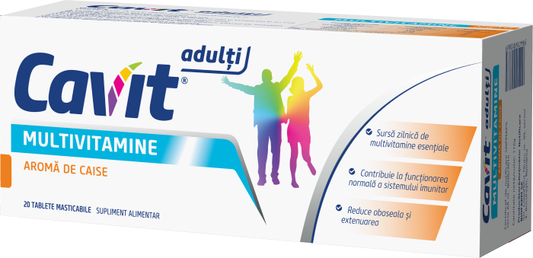 Cavit® Adulti cu aroma de caise