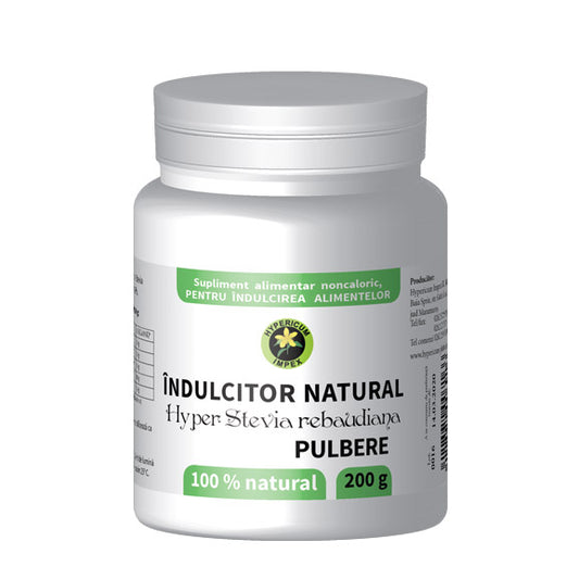 Indulcitor Hyper Stevia rebaudiana 200g