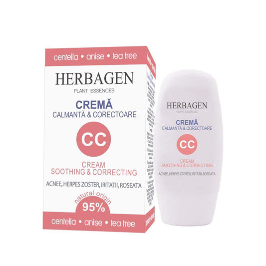 CC Cremă calmantă și corectoare 50g