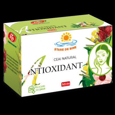 Antioxidant, M104, ceai la plic