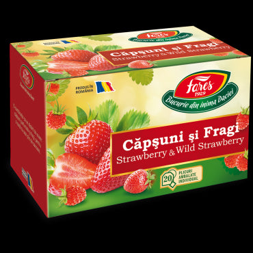 Ceai cu căpșuni și fragi, Horeca