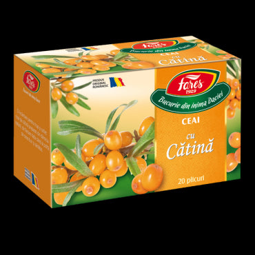 Ceai cu cătină, ceai la plic