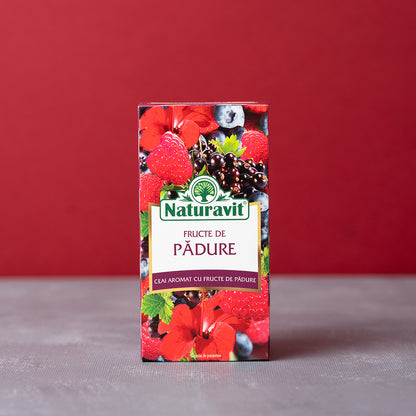 Ceai de fructe de padure, 20 plicuri, Naturavit