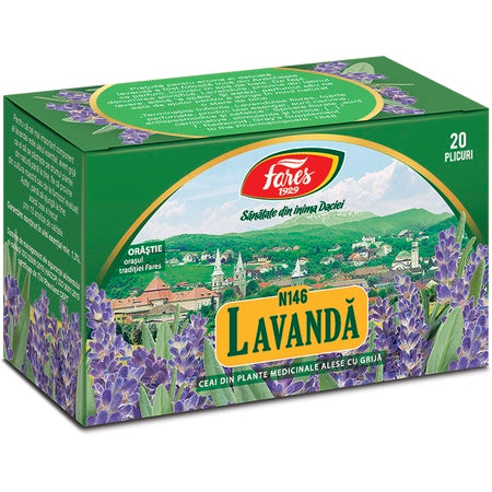 Ceai de lavanda N 146, 20 plicuri, Fares