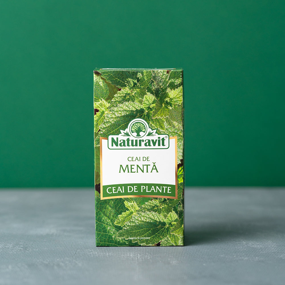 Ceai de menta, 20 plicuri, Naturavit