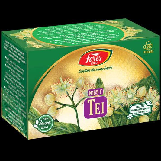 Tei, N165, ceai la plic