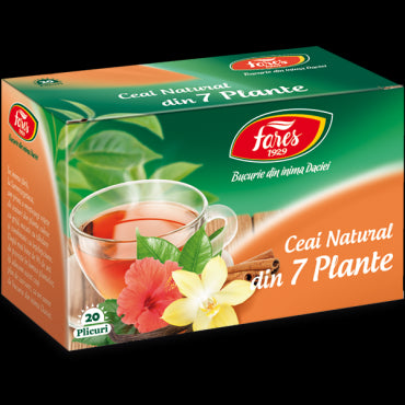 Ceai natural din 7 plante, ceai la plic