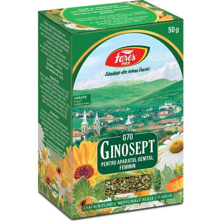 Ceai Ginosept, G70, 50 g, Fares