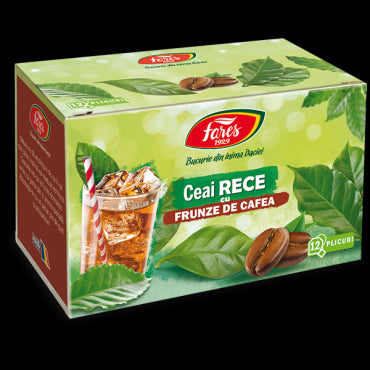 Ceai rece cu frunze de cafea