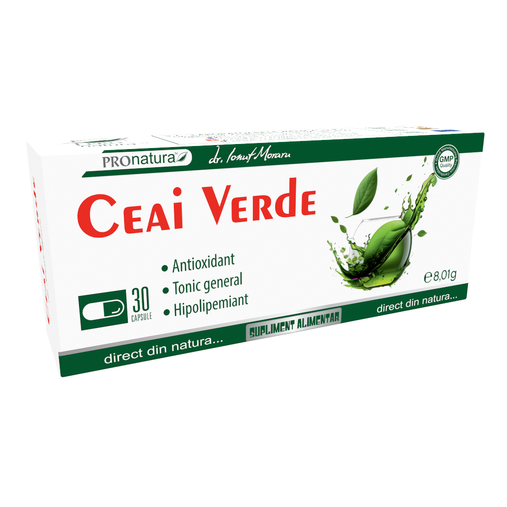 Ceai Verde 30cps blister