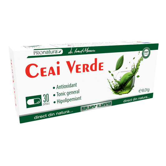 Ceai Verde 30cps blister